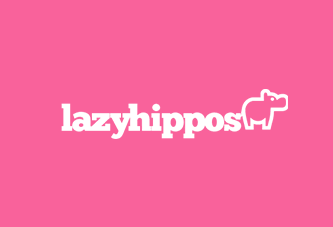 lazy hippos branding