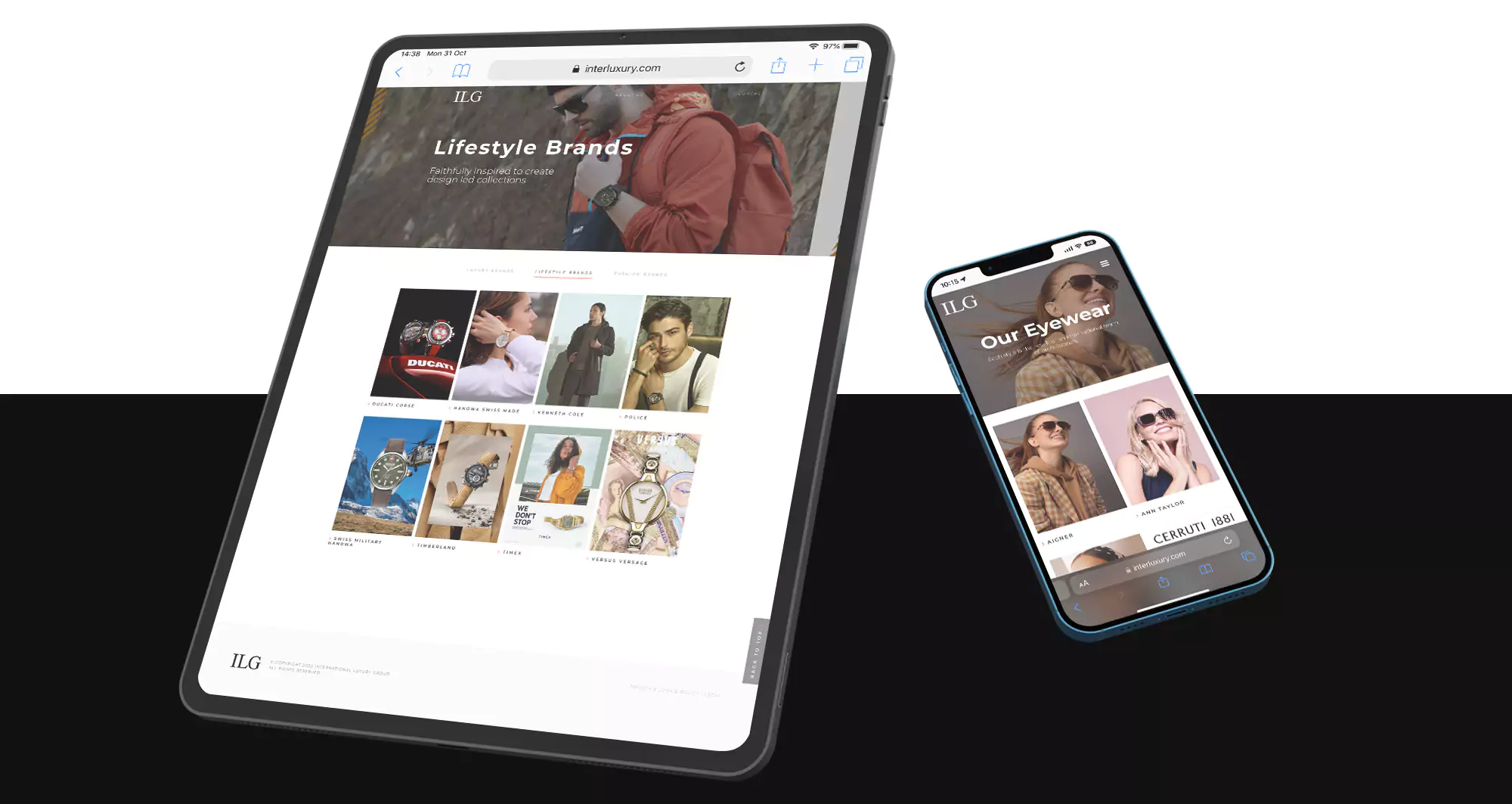 International Luxury Group ipad