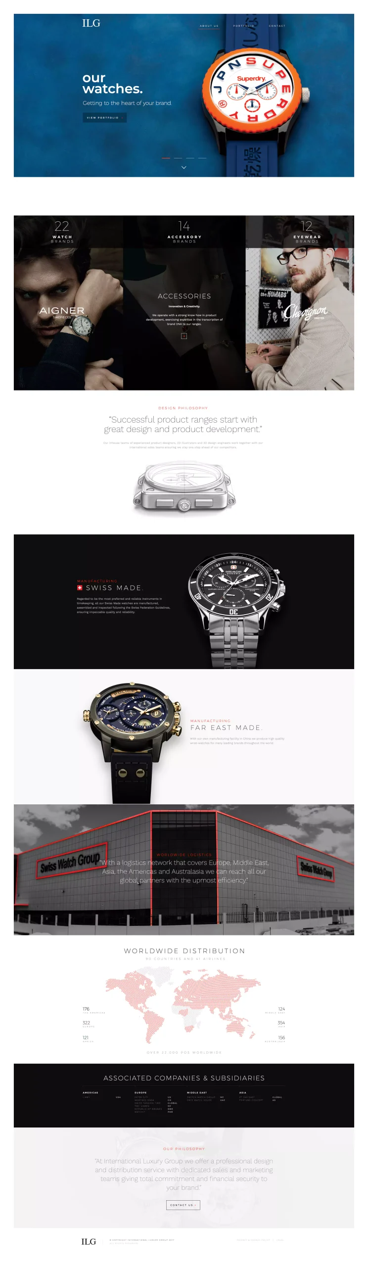 International Luxury Group screenshot