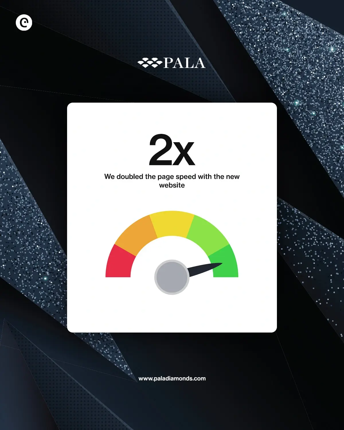 Pala - doubled page speed score